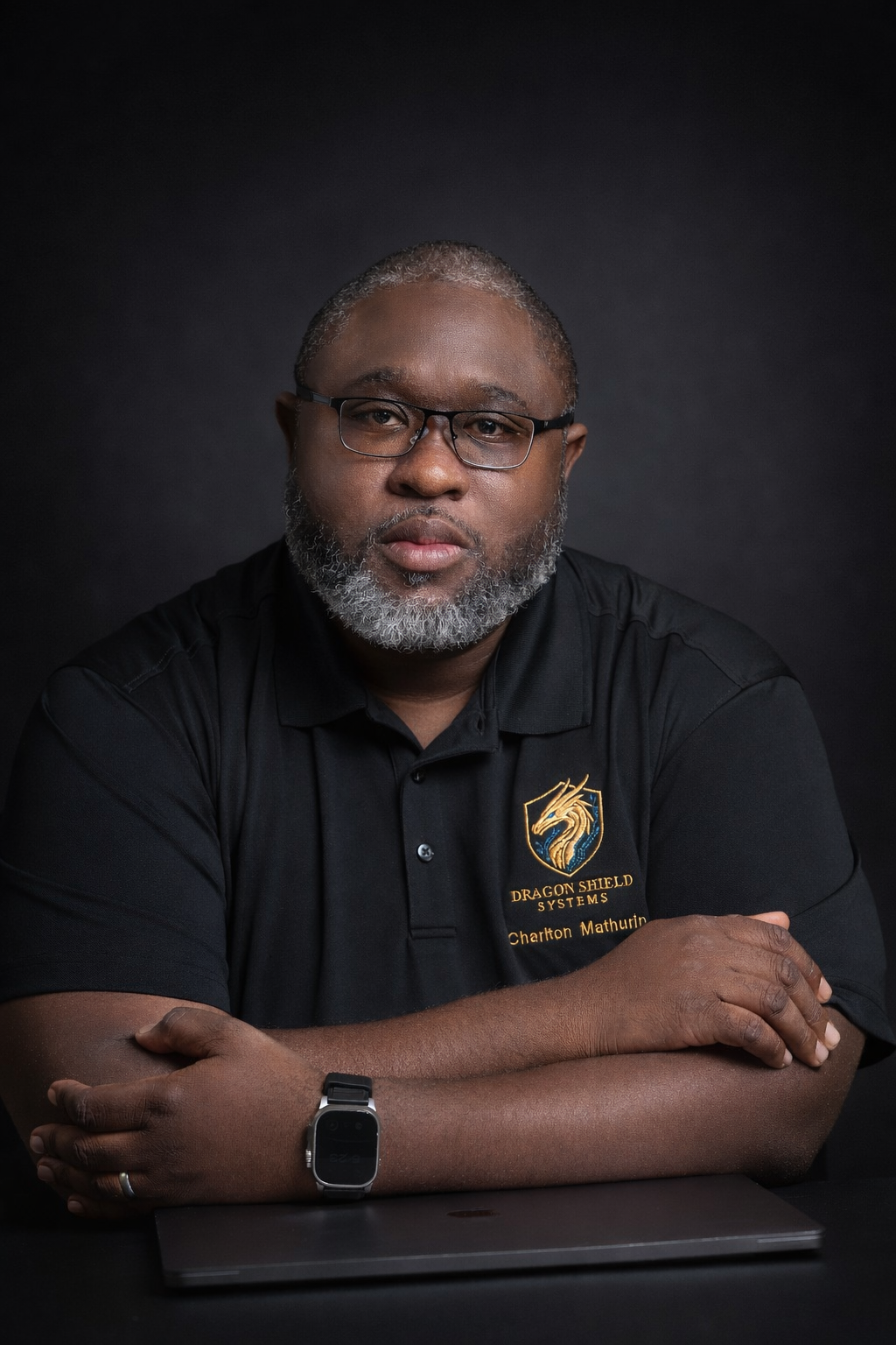 Charlton Mathurin, founder of Dragonshield Systems